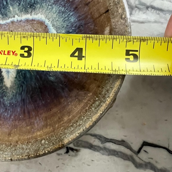 Colorful and Celestial Pottery Trinket Dish - Picture 2 of 3